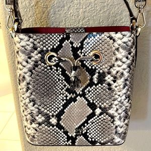 Kate Spade Eva Small Bucket in Exotic Python